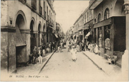 Delcampe - CPA ALGERIA BLIDA Rue D'Alger (1144676) - Blida