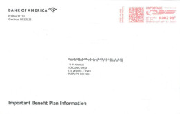UNITED STATES - 2023/24, POSTAL FRANKING MACHINE COVERS TO DUBAI QTY : 6 No. - Lettres & Documents