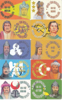 12 Télécartes TURQUIE Lot8 - Turchia