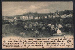 AK Rehetobel, Ortspanorama Von Oben  - Rehetobel