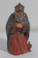 I123957 Pastorello Presepe - Statuina In Plastica ? - Re Magio - 7 Cm - Kerstkribben