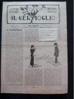 RARA RIVISTA IL GERMOGLIO STAMPA PERIODICA SOCIALISTA PER L'INFANZIA EDITO IN 33 NUMERI 1920 NR. 12 - Big : 1901-20
