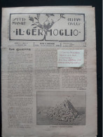 RARA RIVISTA IL GERMOGLIO STAMPA PERIODICA SOCIALISTA PER L'INFANZIA EDITO IN 33 NUMERI 1920 NR. 21 - Big : 1901-20