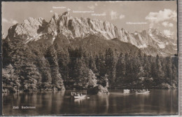 Badersee - Grainau Bei Garmisch - Partenkirchen - (  Nicht ) Gelaufen ? ( AK 6214) - Gräfelfing