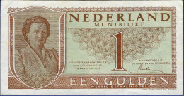 Nederland, Netherlands, 1949, Juliana Fl 1.- - Folded - 1 Gulden