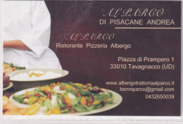 Delcampe - Calendarietto - Ristorante - Pizzeria - Al Parco - Tavagnacco - Anno 2015 - Kleinformat : 2001-...