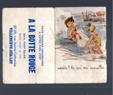 Villeneuve Sur Lot Calendrier 1954 A LA BOTTE ROUGE (ill Germaine Bourret)    (prix Ferme Non Négociabnle)  (PPP49335) - Kleinformat : 1941-60
