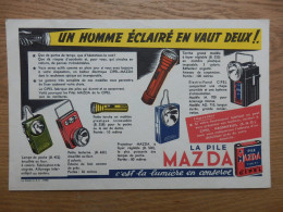 BUVARD PILE MAZDA - Batterie