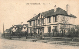 [-5%] BELGIQUE - Winterslag - Cité - Hôtel Du Parc - Bâtiment - Rue - Enfant - P Godefroid - Animé - Carte Postale Ancie - Genk