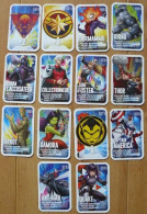 Marvel - 14 Cartes Leclerc 2022 Différentes - Voir Les Numéros Dans La Description - Marvel