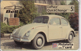 TARJETA DE CANADA DE $5 DE UN COCHE VOLKSWAGEN BEETLE DE TIRADA 1600 (NUEVA-MINT) - Autos