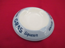 Cendrier En Faience  ANISETTE GRAS - 11cm   - Moulin Des Loups - Other & Unclassified