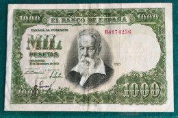 Espagne  1000 PESETAS B4174256 - 1000 Pesetas
