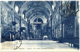 Delcampe - Malte - Malta : Valletta - St. John's Cathedral ( Intérior ) - St. John Cathédrale - Intérieur - Malta