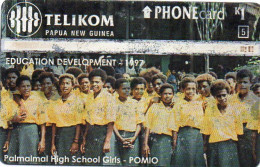 PAPUA NEW GUINEA - L&G - PNG-93 - PALMALMAL HIGH SCHOOL GIRLS - 804B - WITH SURCHARGE - Papua New Guinea