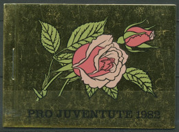 Schweiz 1982 Pro Juventute Pflanzen Rosen Markenheftchen 0-76 Postfrisch(C62093) - Markenheftchen
