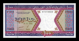 Mauritania 100 Ouguiya 2002 Pick 4k Sc Unc - Mauritania