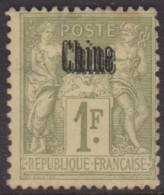 Chine  14a* Variété Double Surcharge - Autres & Non Classés