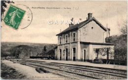 Delcampe - 14 PONT-d'OUILLY - La Gare - Pont D'Ouilly