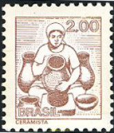 Delcampe - 654830 MNH BRASIL 1977 TRABAJOS NACIONALES. - Pferde