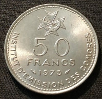 RARE - COMORES - 50 FRANCS 1975 - Indépendance De La République - KM 9 - Comorre
