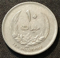 LIBYE - LIBYA - 10 MILLIEMES 1965 ( 1385 ) - KM 8 - Idris I - Libia
