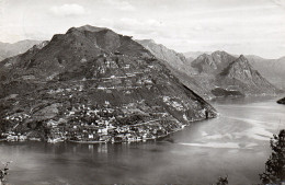 SUISSE,HELVETIA,SWISS,SWITZERLAND,SVIZZERA,CARTE PHOTO,Lago Di Lugano ,monte S Salvatore,classé - Lugano