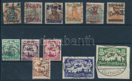 O Németország Danzig 1920-1921 Mi 26-31, 66-71 (Mi EUR 140,-) - Other & Unclassified