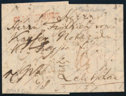 1833 Levél 14kr Portóval Piros "CLAUSENBURG" - Leutschau - Other & Unclassified