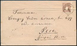 Ca 1860 10kr Levélen / On Cover "ENYING" - Other & Unclassified