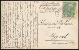 1914 Tábori Posta Képeslap 5h Bérmentesítéssel / Field Postcard With 5h Franking "S.M.S. ÁRPÁD" - Other & Unclassified