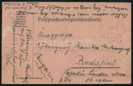 1916 Tábori Posta Levelezőlap "K.U.K. KRIEGSMARINE / S.M.S. ORJEN" - Other & Unclassified