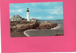 ETATS-UNIS---PORTLAND---HEAD LIGHT---First Lighthouse Erected By The United States Of America---voir 2 Scans - Portland