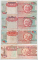 Angola 1991. 5000K-100.000K (5db, 4xklf) + 1995. 1000K (2db, Egyugrásos Sorszámkövető) + 10.000K + 50.000K T:F,VG Az 199 - Unclassified