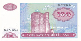 Azerbajdzsán DN (1999) 100M T:AU Azerbaijan ND (1999) 100 Manat C:AU Krause P#18b - Unclassified