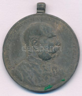 1898. "Jubileumi Emlékérem Fegyveres Erő Számára / Signum Memoriae (AVSTR)" Hadifém Kitüntetés Mellszalag és Függesztőka - Unclassified