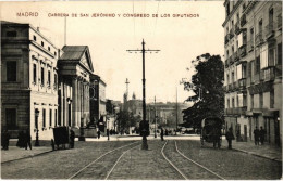 * T2/T3 Madrid, Carrera De San Jerónimo Y Congreso De Los Diputados / Street View, Tram (Rb) - Unclassified