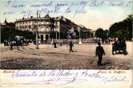 T2/T3 1904 Madrid, Plaza De Castelar / Street View, Tram (fa) - Unclassified