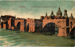 * T2/T3 Zaragoza, Puente De Piedra Sobre El Rio Ebro / Stone Bridge - Unclassified