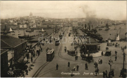 ** T2/T3 Constantinople, Istanbul; Pont De Galata / Bridge, Trams - Unclassified
