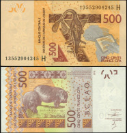 Niger. 500 Francs. (20)13 Unc. Banknote Cat# P.619Hb - Niger