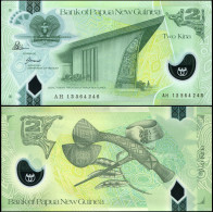 Papua New Guinea. 2 Kina. (20)13 Unc. Polymer. Banknote Cat# P.28c - Papua New Guinea