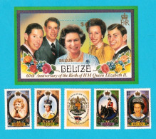 Delcampe - WW15211- BELIZE 1986- MLH - Belize (1973-...)