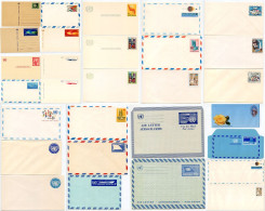 United Nations - New York/Geneva 1950's-90's Postally Stationery - 29 Mint Postal Cards, Postal Envelopes, Aerogrammes - Collections, Lots & Series