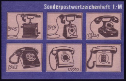 SMHD 12 D Fernsprecher - Postfrisch - Markenheftchen