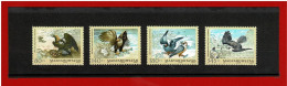 Delcampe - HONGRIE - 2012 - Y&T N° 4481/4484 - MI 5558/5561 - TIMBRES NEUFS ** - MNH - OISEAUX - Ungebraucht