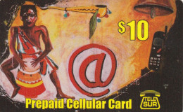 PREPAID PHONE CARD SURINAME  (CY4202 - Surinam