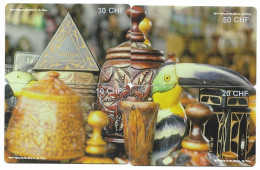 Primus Switzerland,  4 Prepaid Calling Cards Puzzle, MAY BE FAKE, # Suiza-3 - Puzzles