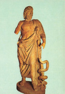 ANTIQUITE - Original Statue - Asclepios - National Museum - Athens - Dieu - Médecine - Mythologie - Carte Postale - Antike