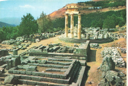 ANTIQUITE - Delphi -  Pronaia Sanctuary - Treasuries And Tholos - Sanctuaire De Pronaia - Ruines -  Carte Postale - Antike